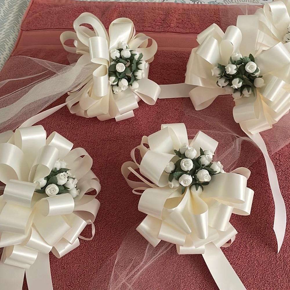 Wedding/Anniversary chair or pew markers